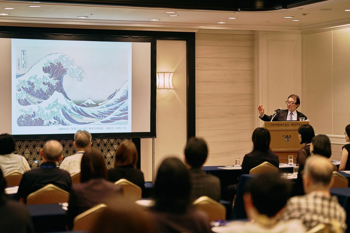 帝国ホテル 東京で開催された「JAPANESE ESSENCE SALON 特別美術館 ―浮世絵―」。