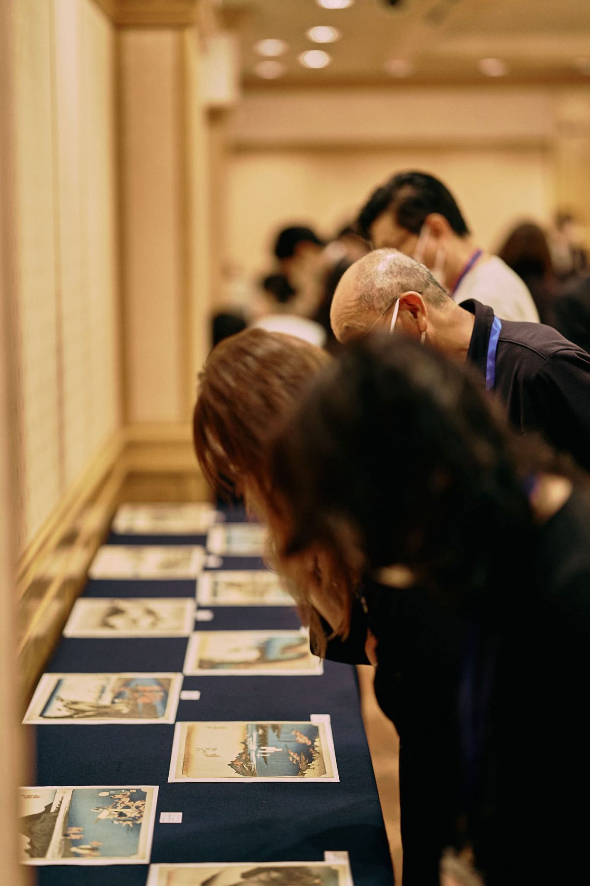 帝国ホテル 東京で開催された「JAPANESE ESSENCE SALON 特別美術館 ―浮世絵―」。