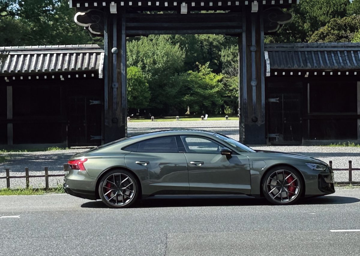 京都の街に似合うアウディ「GTサルーン」
