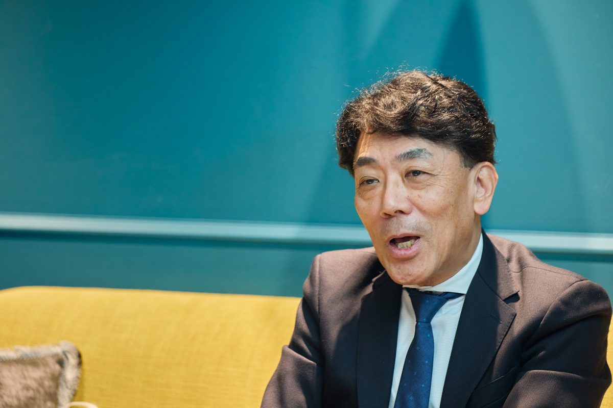 ファイナンスについて語る丸尾氏