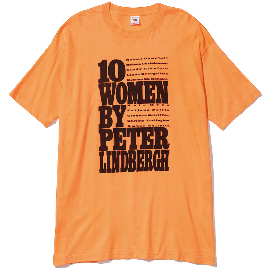 ピーター・リンドバーグのフォトTシャツ