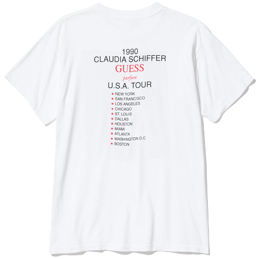 クラウディア・シファーのフォトTシャツ(裏)