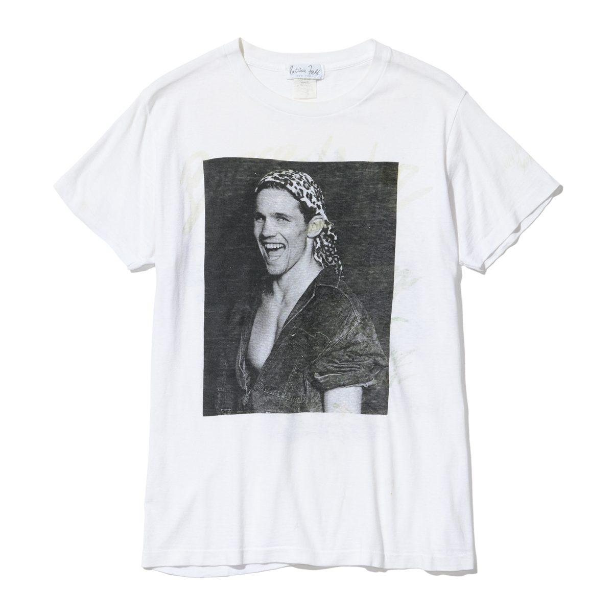ブルース・ウェーバー：「パトリシア・フィールド」のショップオリジナルTシャツ