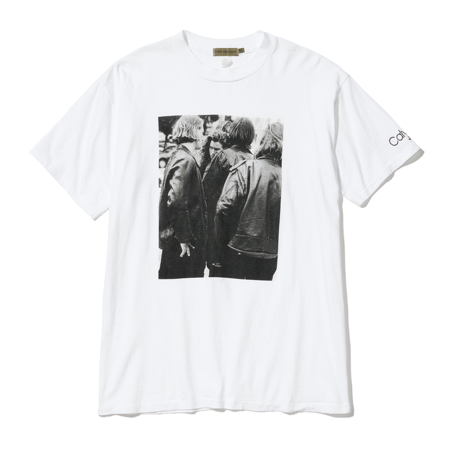 ブルース・ウェーバー：カルバン・クライン ジーンズのキャンペーンフォトTシャツ