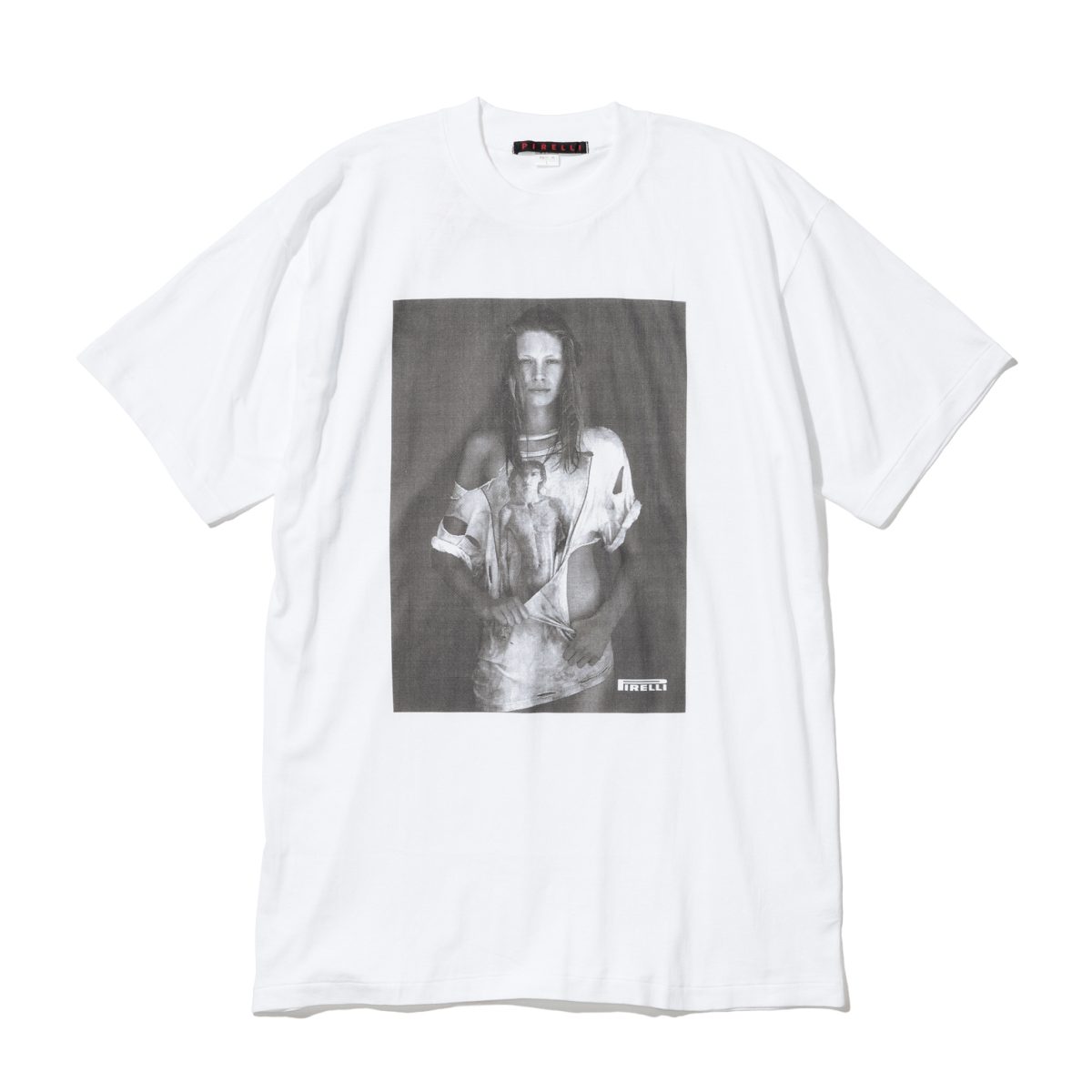 ブルース・ウェーバー：ピレリ非売品カレンダーのプロモーションTシャツ