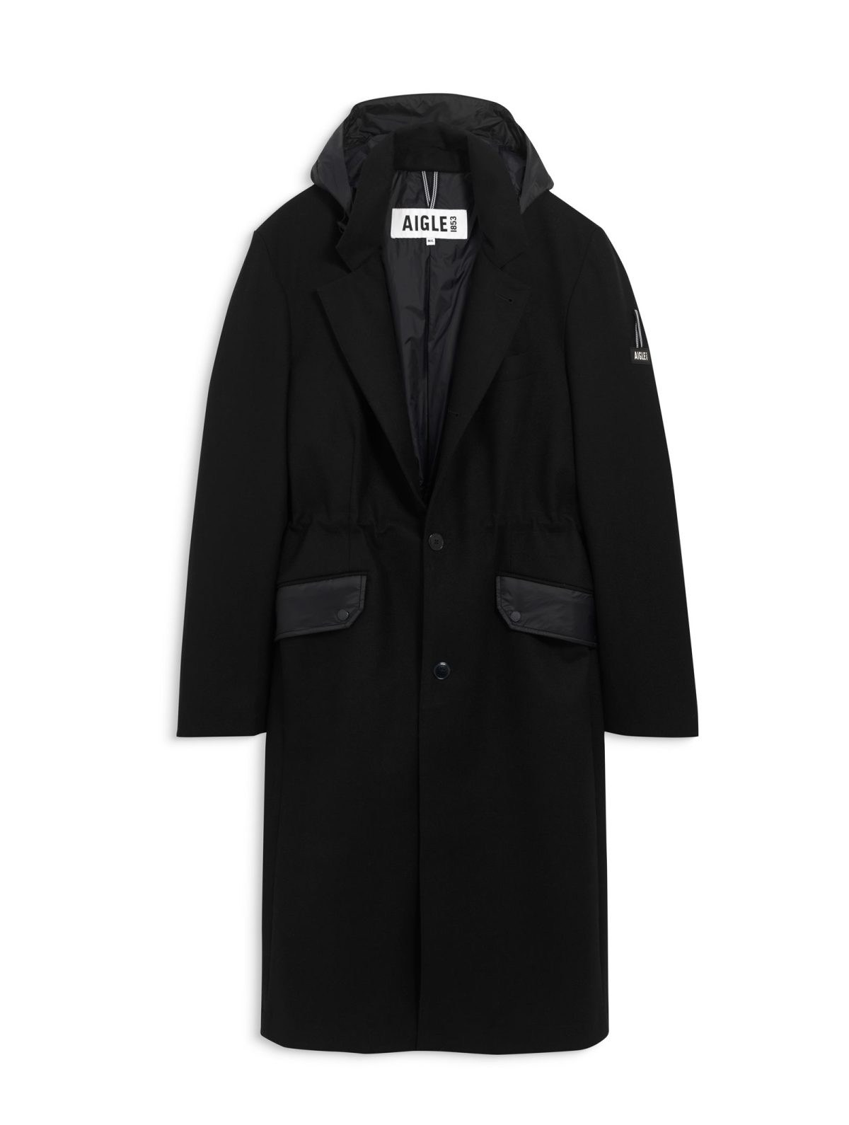 AIGLE×SETCHU／ウールブレンド テーラードロングコート