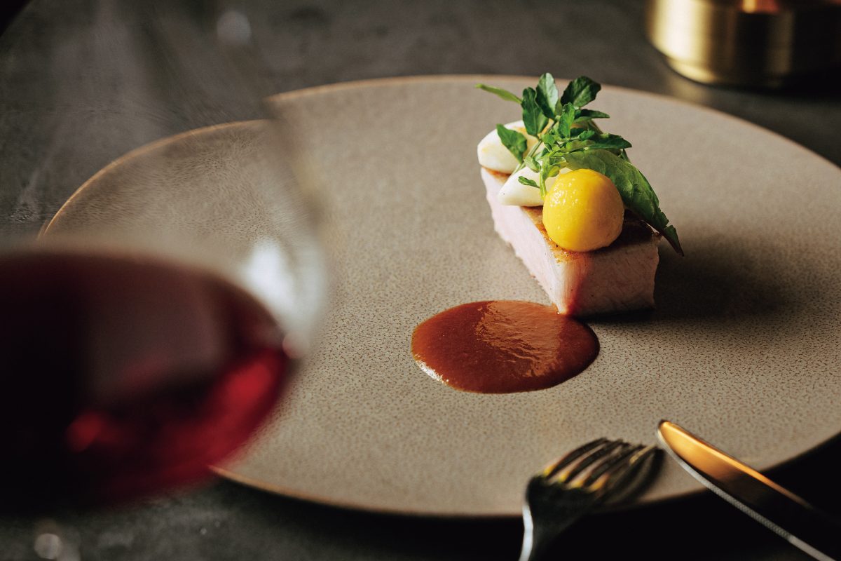 「COCCHI」の松阪豚ロースのソテー