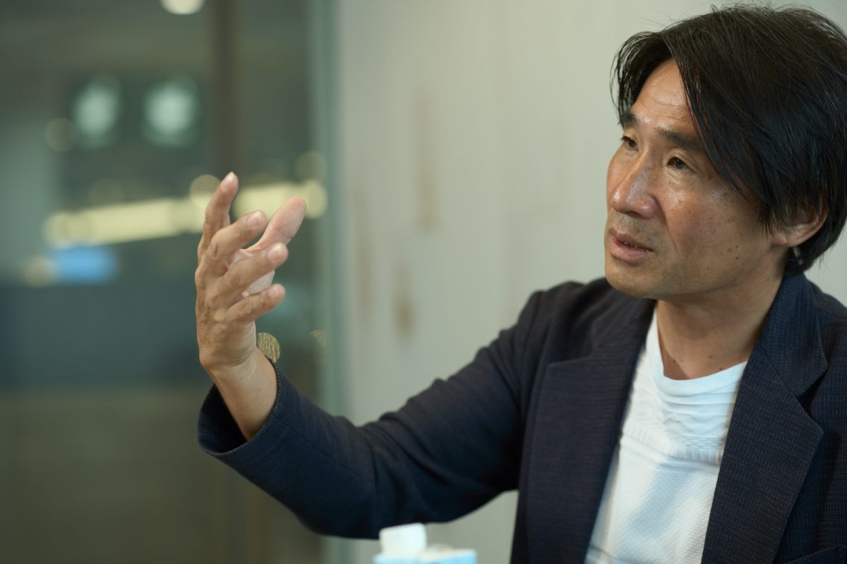ファイナンスについて語る馬淵氏