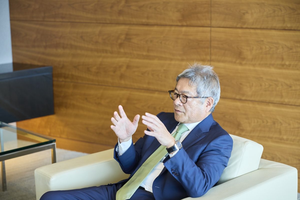 ファイナンスについて語る矢嶋氏