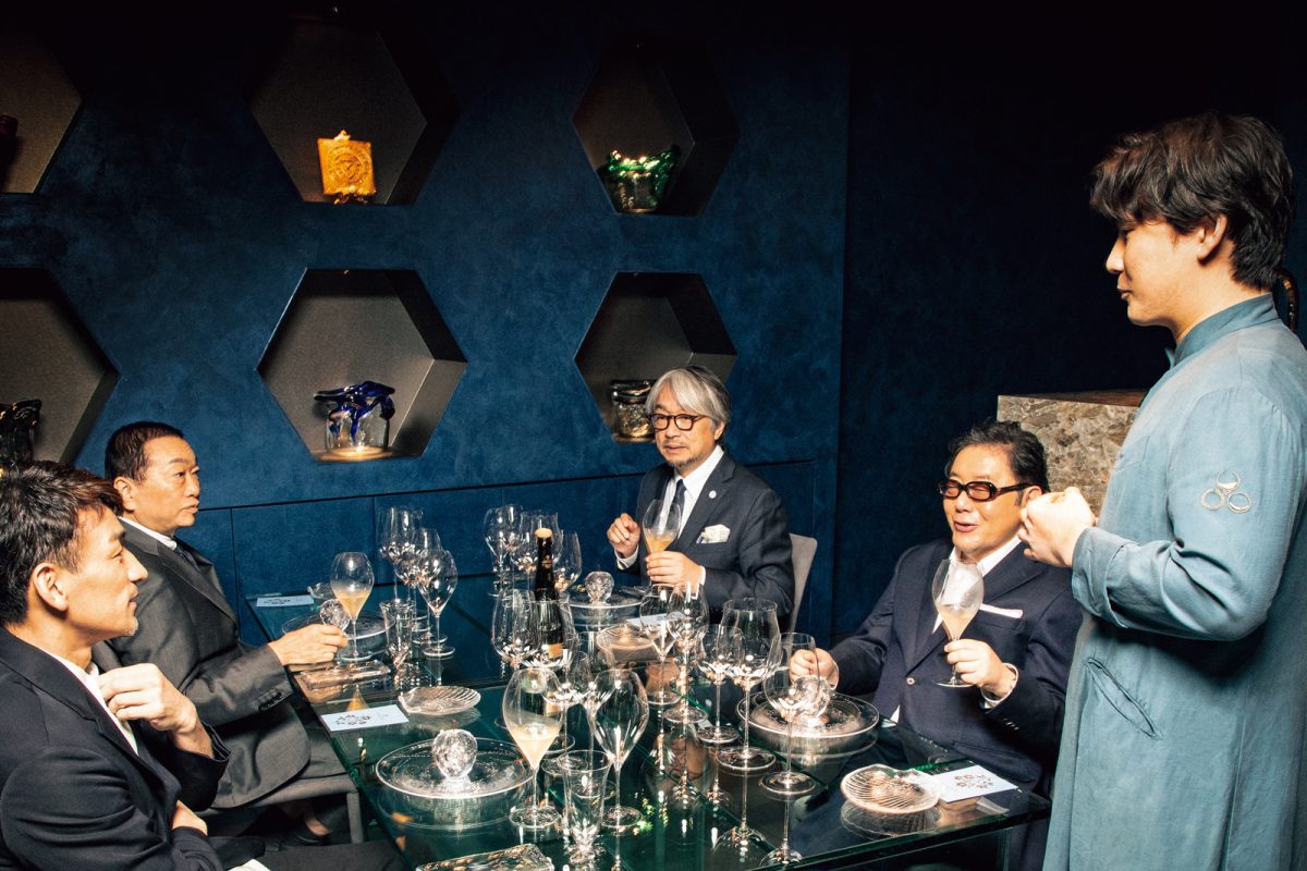 食事を愉しむ、秋元康氏、小山薫堂氏・中田英寿氏・見城徹氏