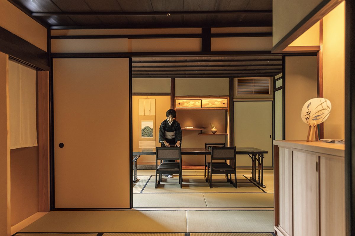 「研野」の店内