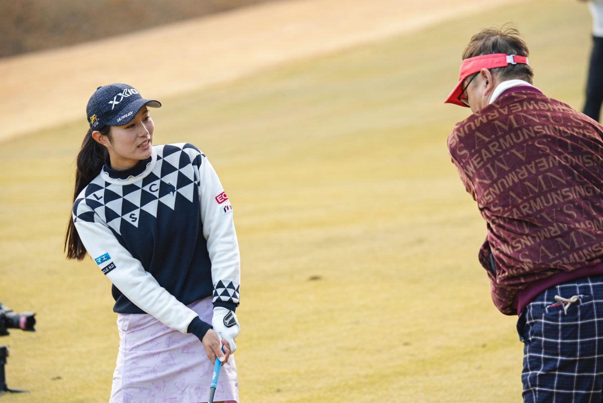 DESCENTE GOLF FESTA 2026／中村心プロ