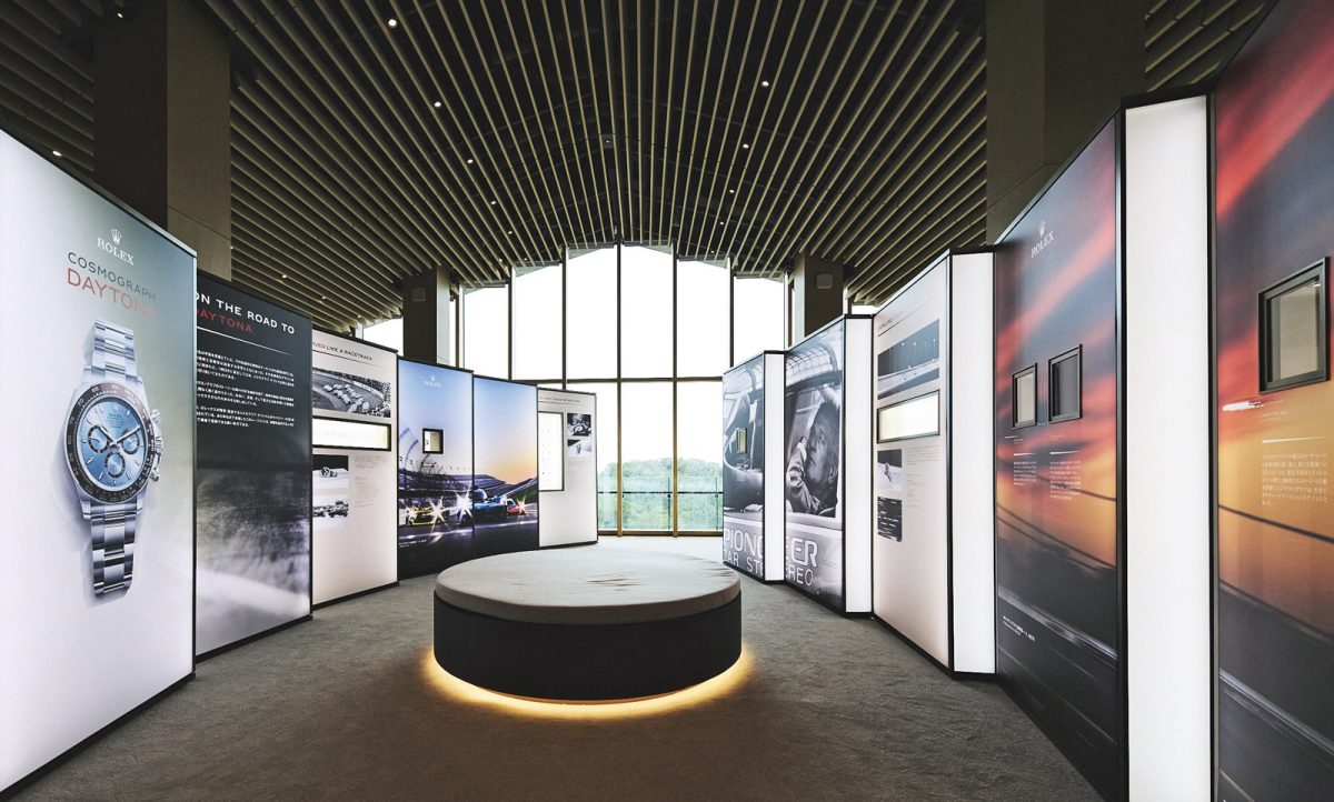 THE MAGARIGAWA CLUBで行われたコスモグラフ デイトナパネル展示