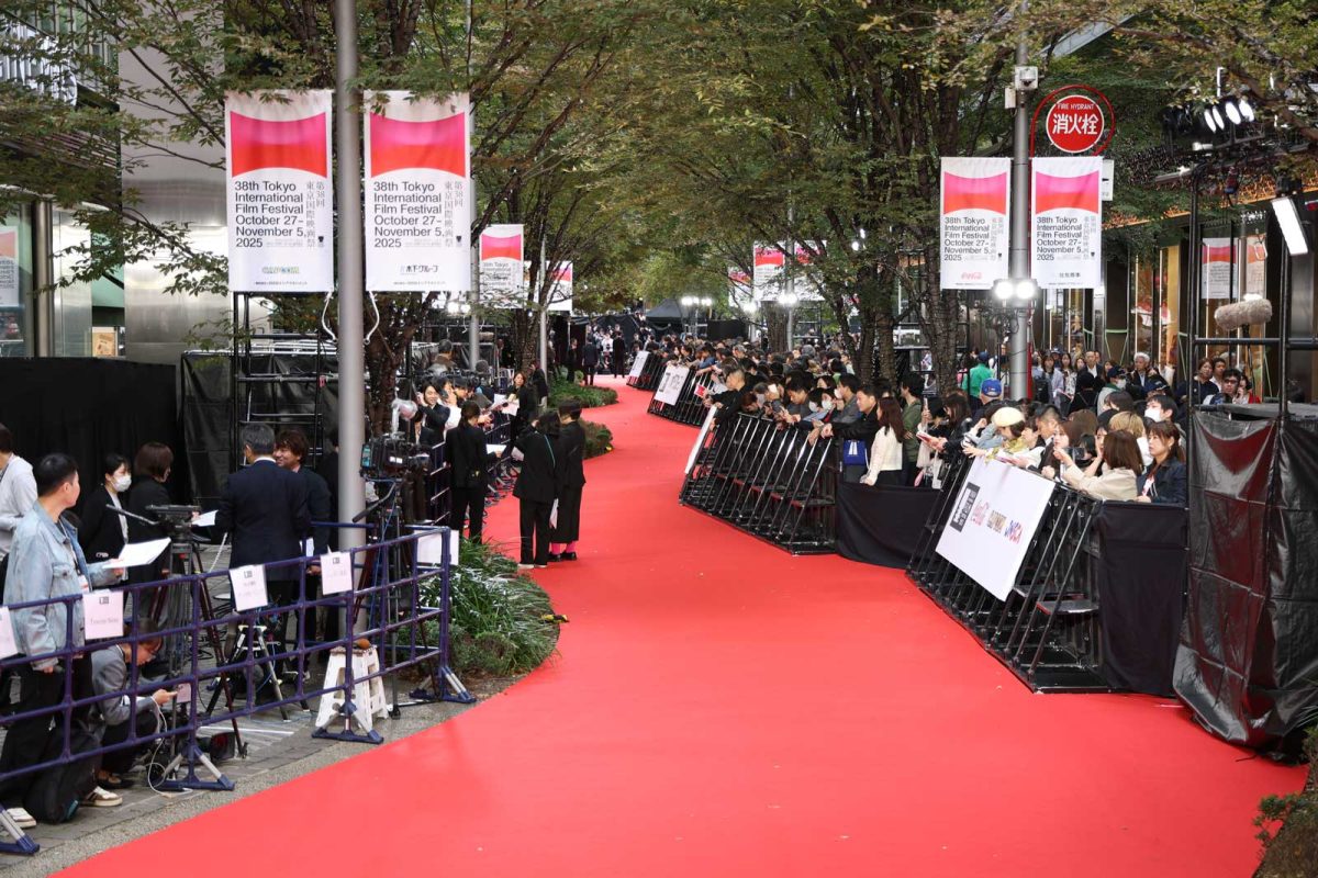 第39回東京国際映画祭の様子。