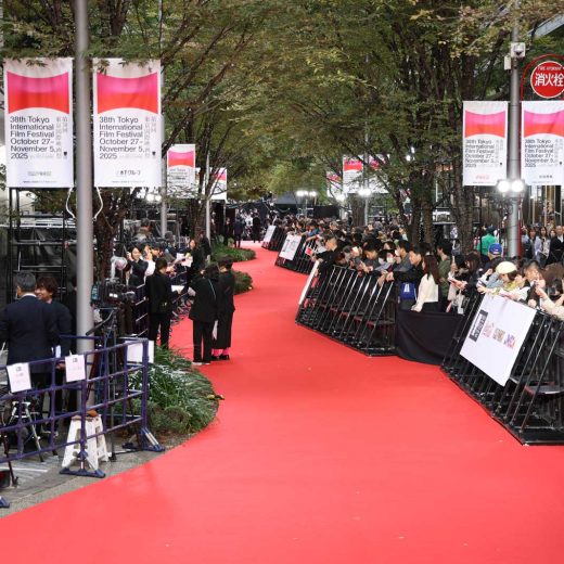 第39回東京国際映画祭の様子。