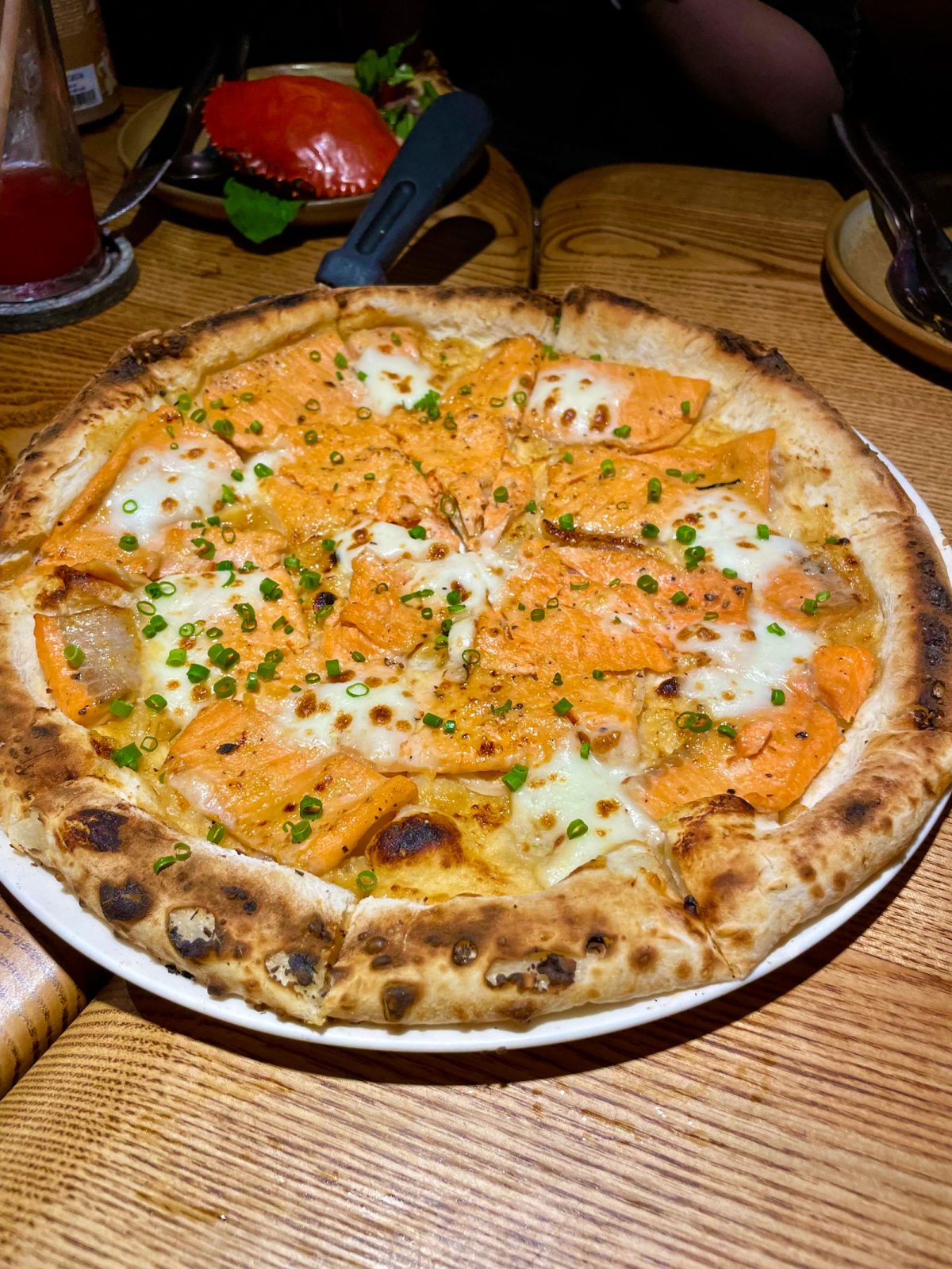 ハノイの人気店「Pizza 4P's」のピザ