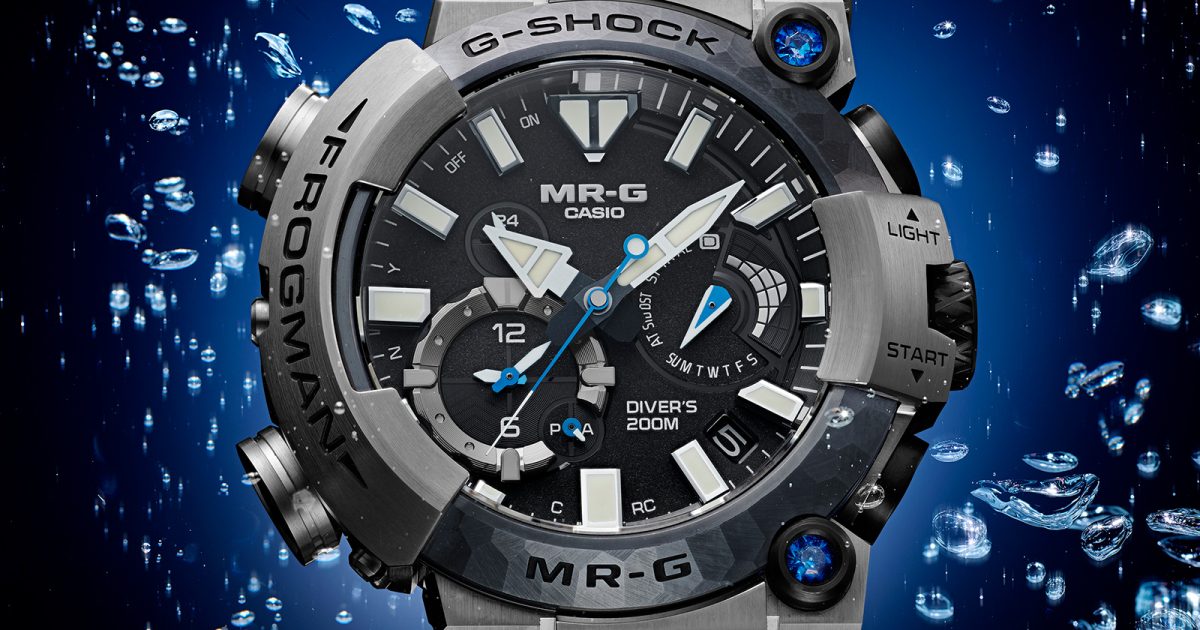 G-SHOCK】100万円超、MR-G 30周年記念モデルの凄さを徹底分析 | GOETHE