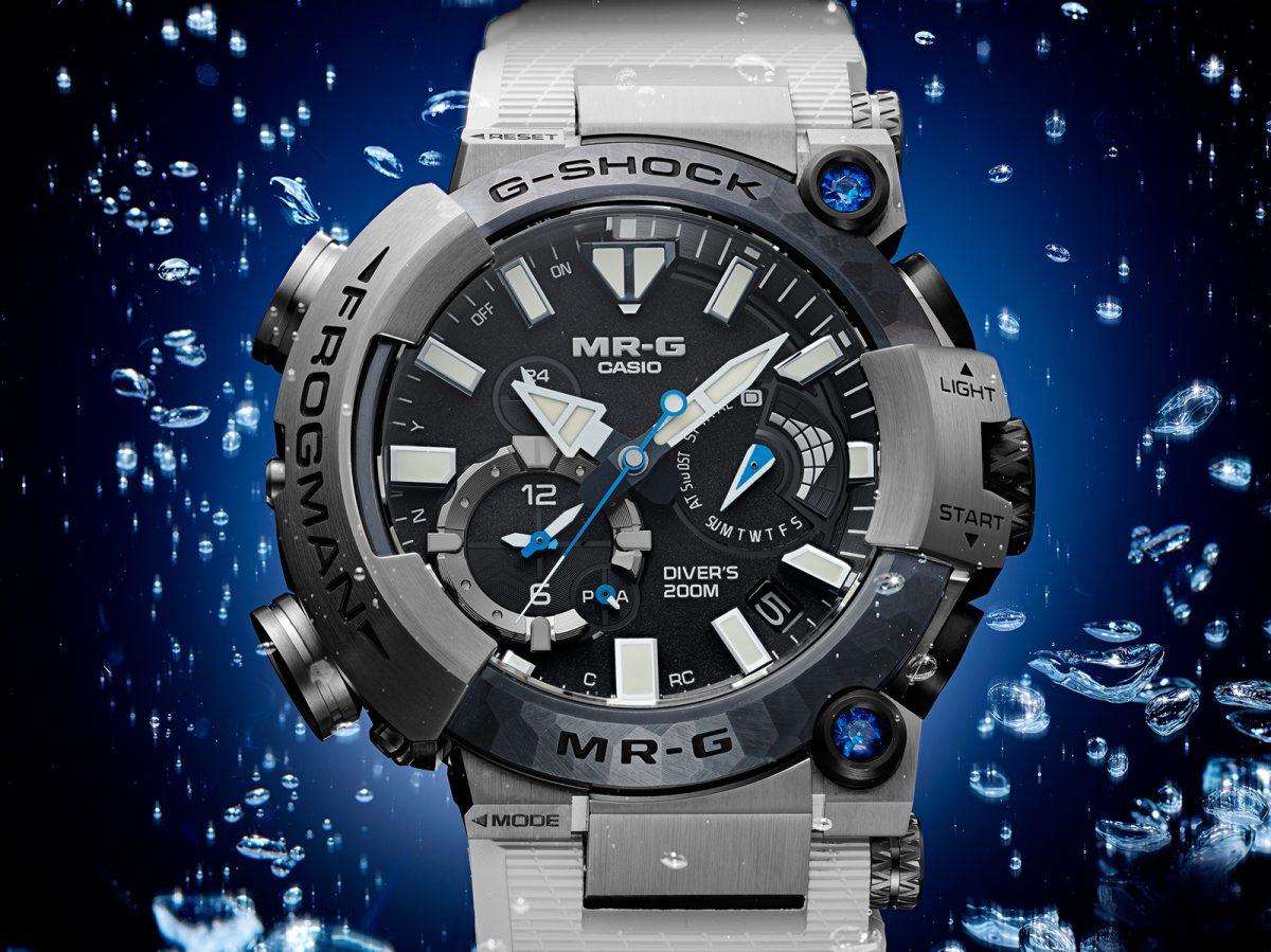 カシオ「フロッグマン MRG-BF1000EB」