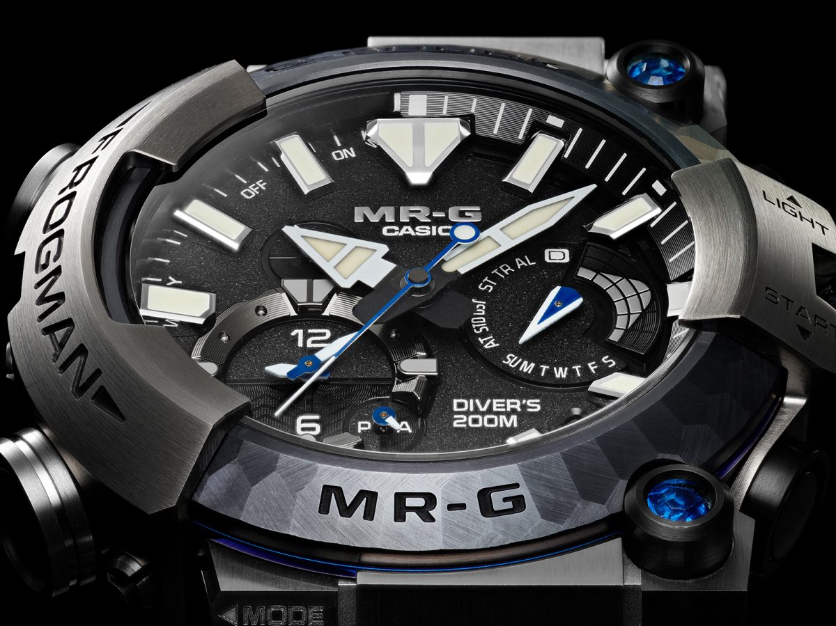 カシオ「フロッグマン MRG-BF1000EB」