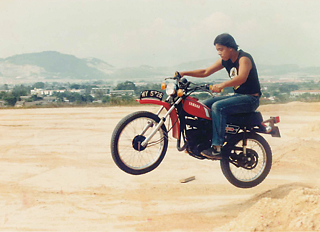 青春時代を過ごしたバイク三昧のマレーシア
