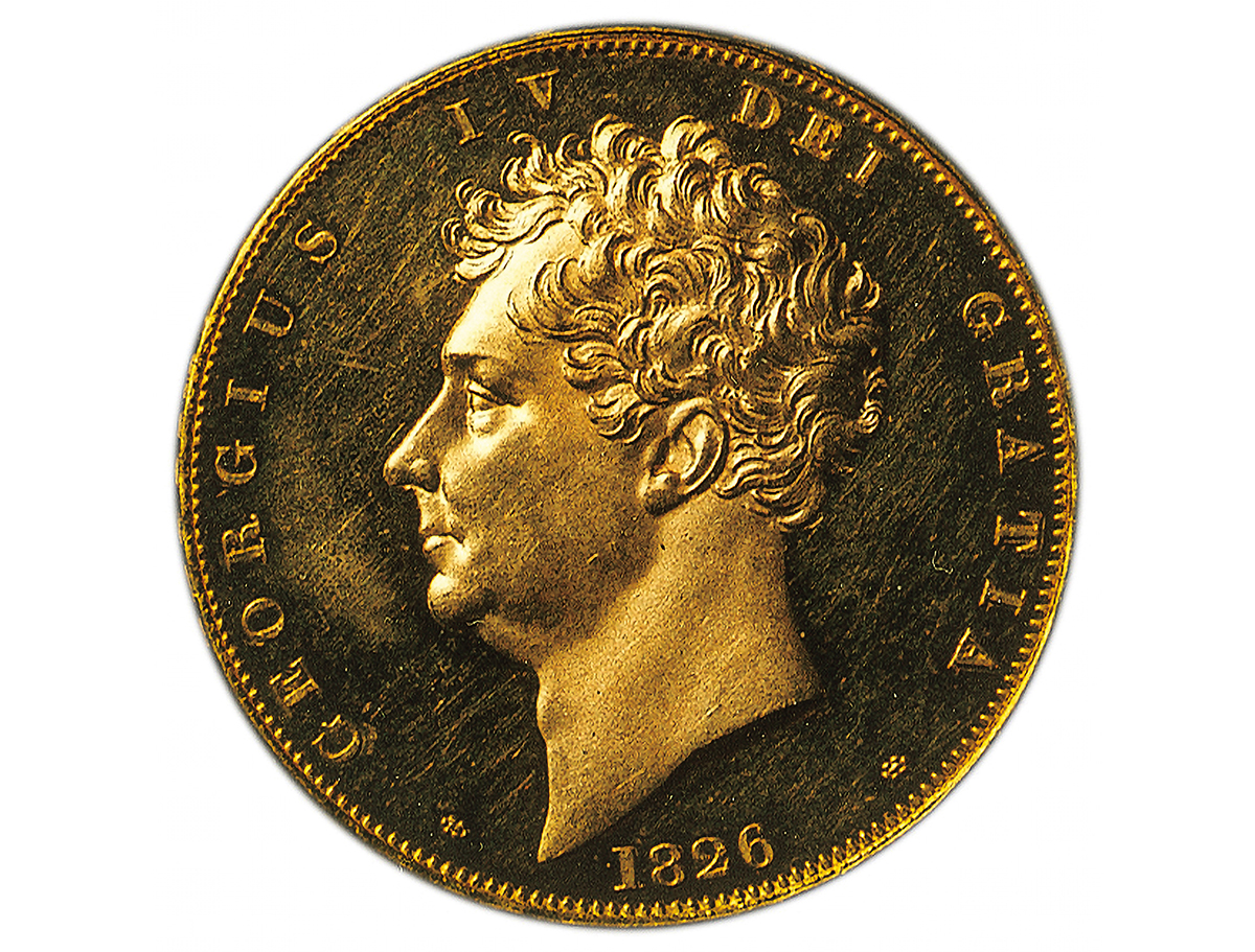ジョージ4世の5ポンド金貨