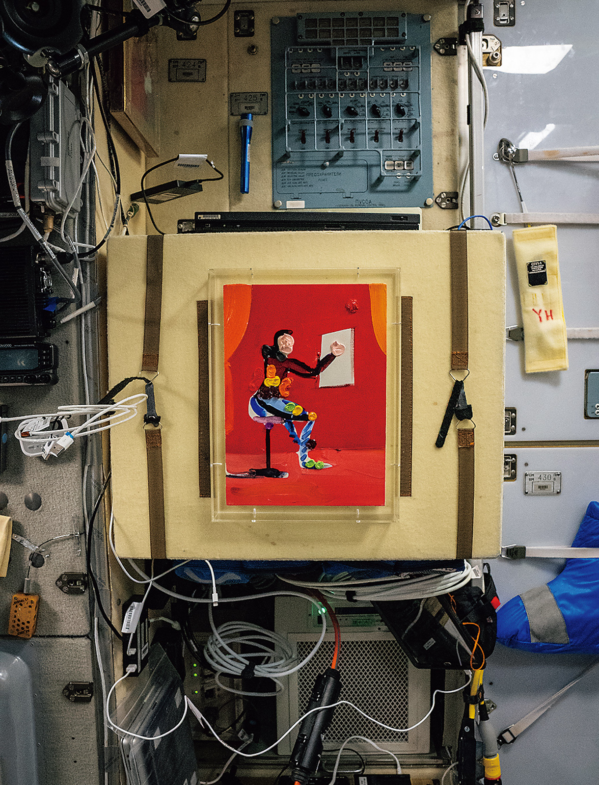 前澤友作が宇宙ステーションに飾ったアート
