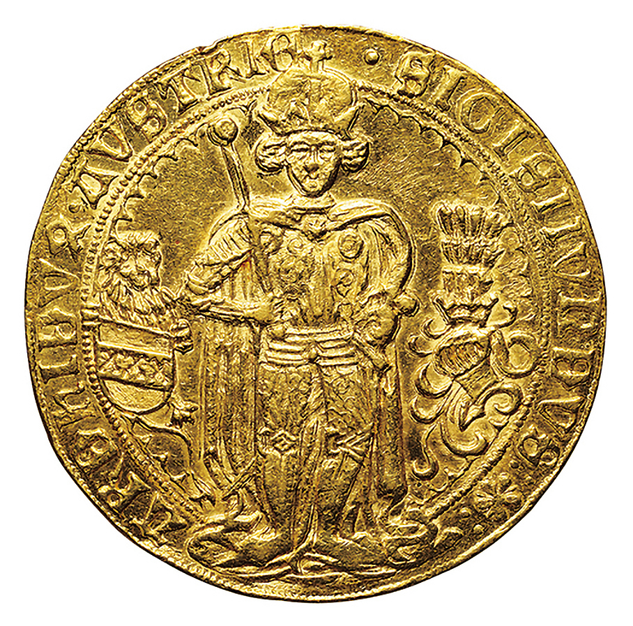 神聖ローマ帝国 ジギスムント大公 7ダカット金貨