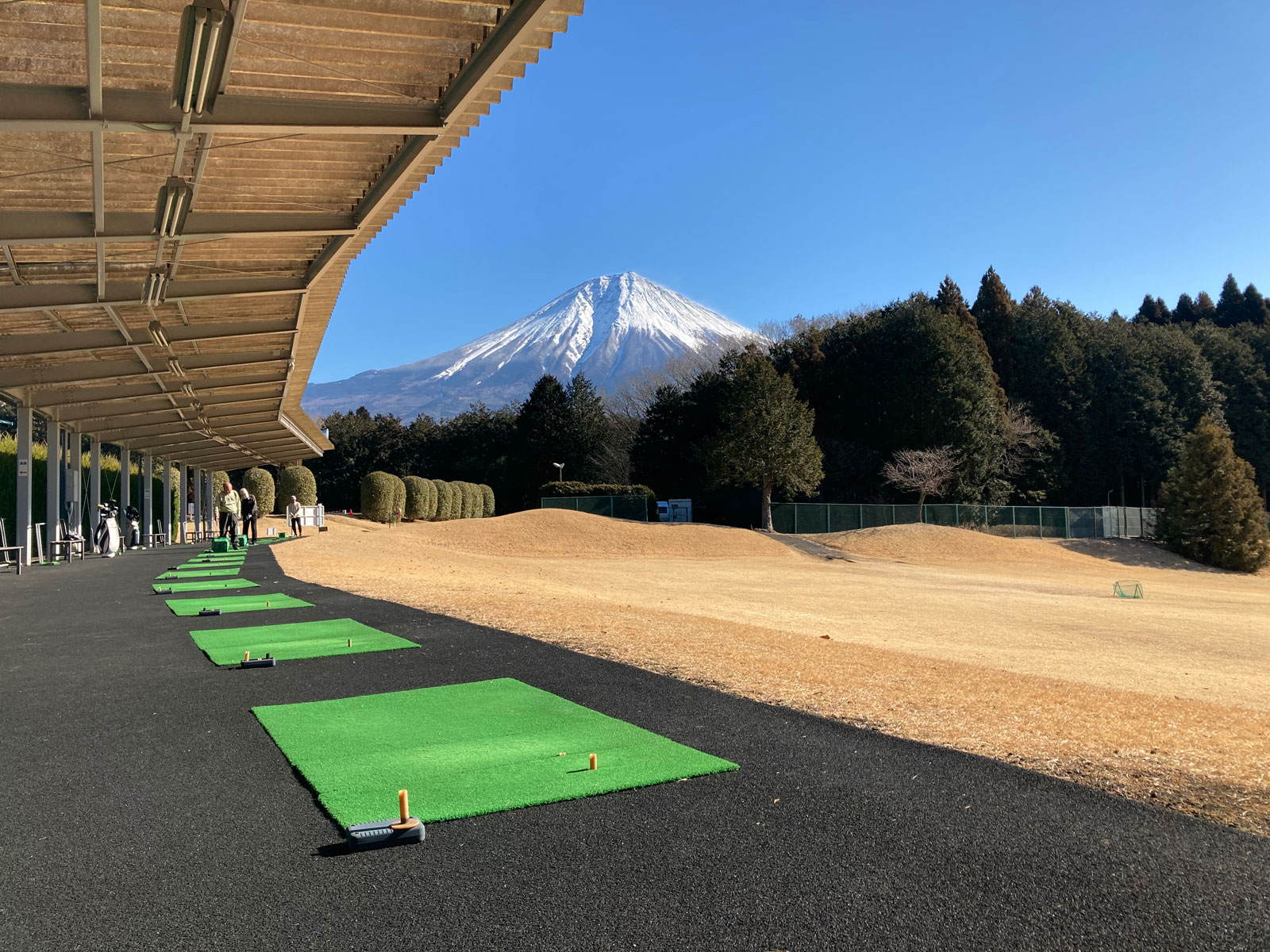 西富士ゴルフ倶楽部の練習場